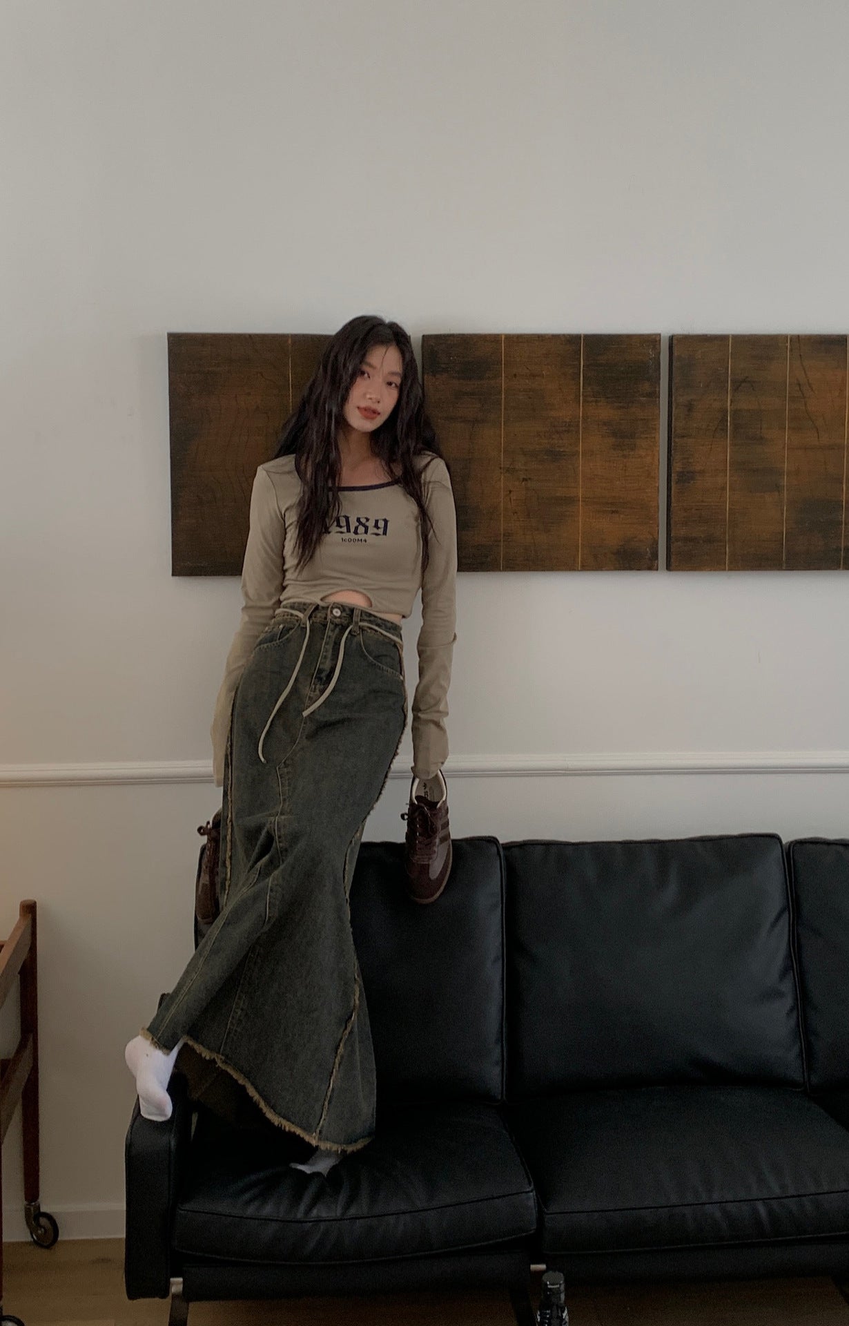 Autumn New Do The Old Cowboy Skirt